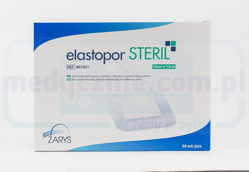 ELASTOPOR Steril 10* 12cm medicazione assorbente 30 pezzi
