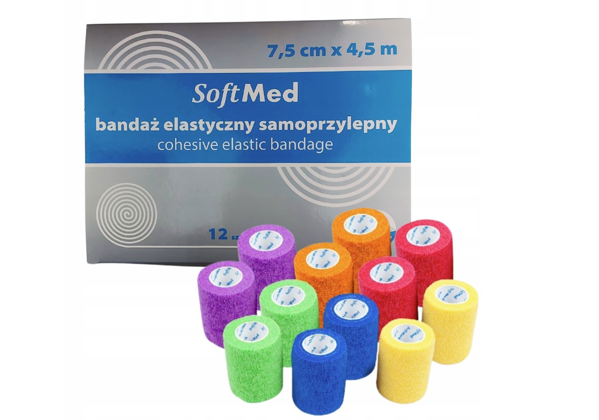 Banda adesiva 7,5 cm*4,5 m 12 pezzi SOLID-KIT I