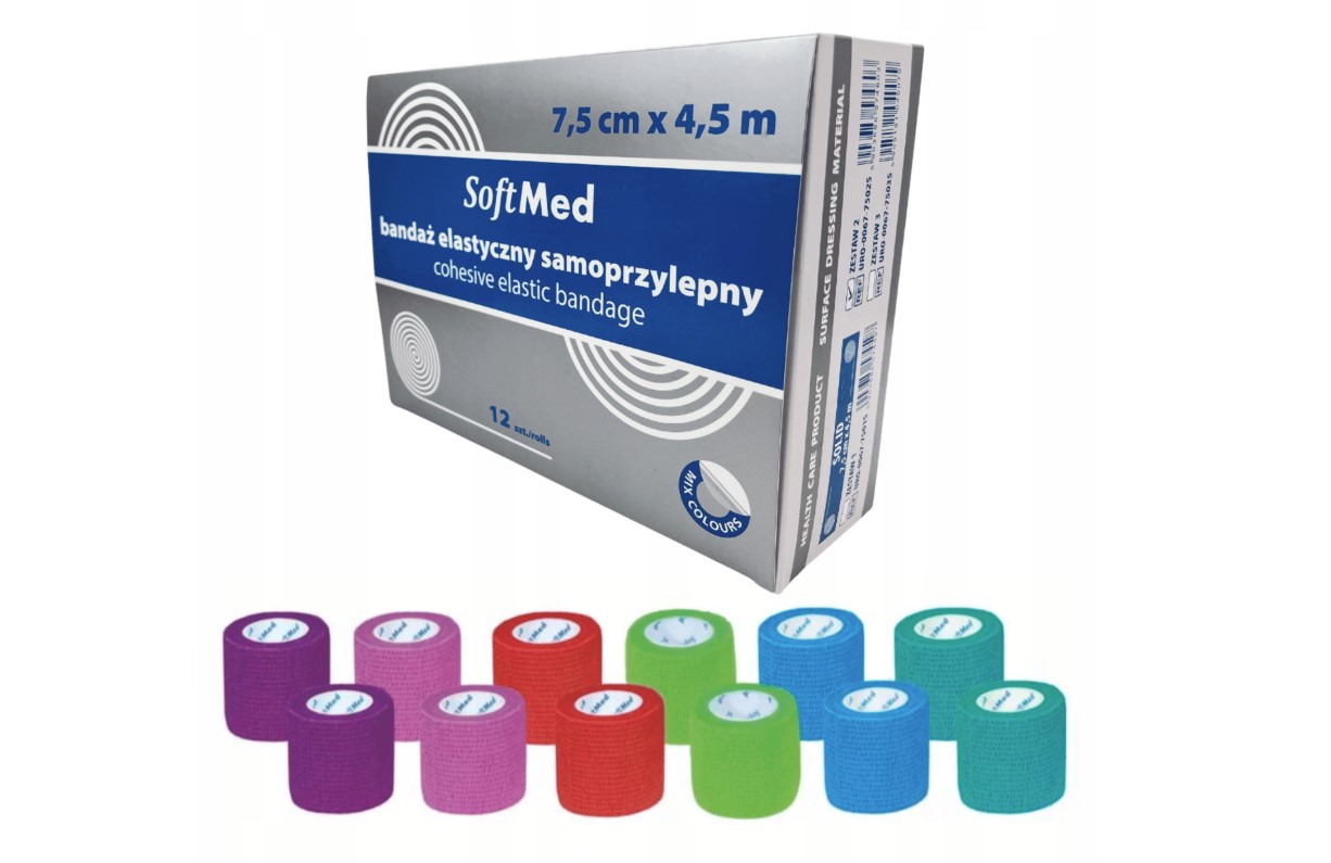 Banda adesiva 7,5 cm*4,5 m 12 pezzi SOLID-KIT II