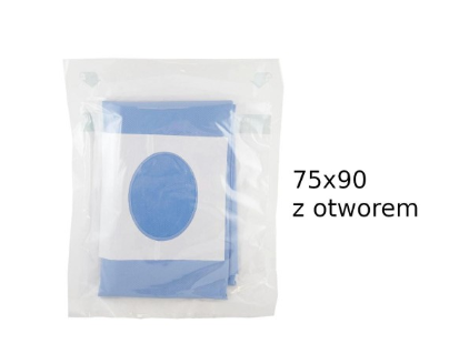 Immunità sterile REF 150 015 (carta+foglio) 75*90cm, foro 6x8cm telo sterile adesivo