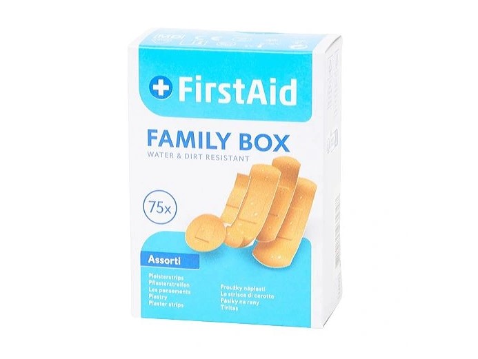 Set di gessi con scatola famiglia FIRST AID 75pz.