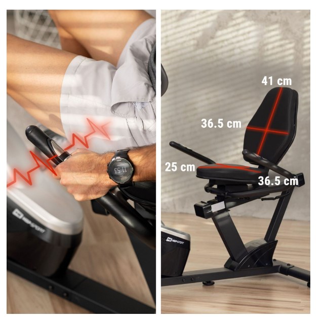 HS-060L Bicicletta reclinabile Pulse - immagine 5