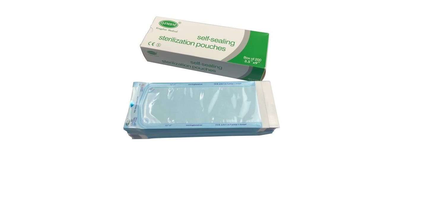 135mm *260mm 200pz buste di pellicola per sterilizzazione