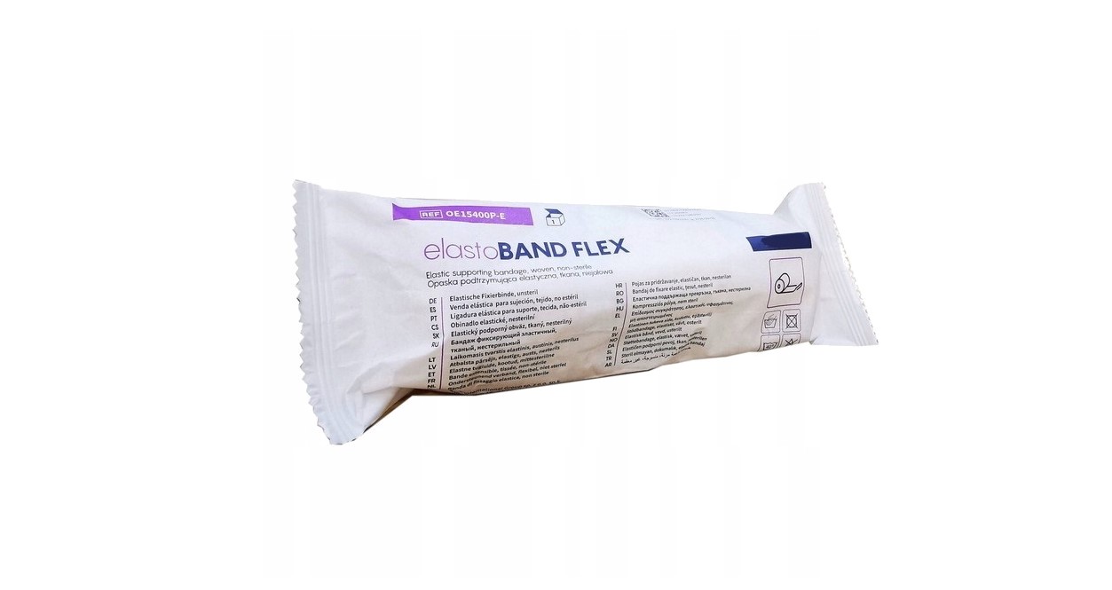Fascia elastica 4 m*10cm 1pc elastoBAND FLEX - immagine 2
