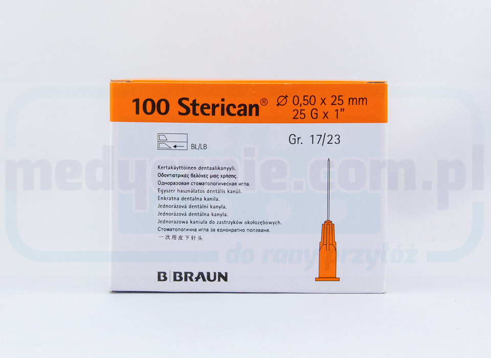 Ago Sterican Sterican G20 0,9*70mm x2 3/4 100 pezzi
