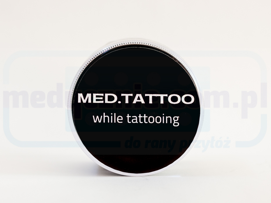 MED.TATTOO WHILE TATTOOING - Burro di karité per tatuaggi 50ml