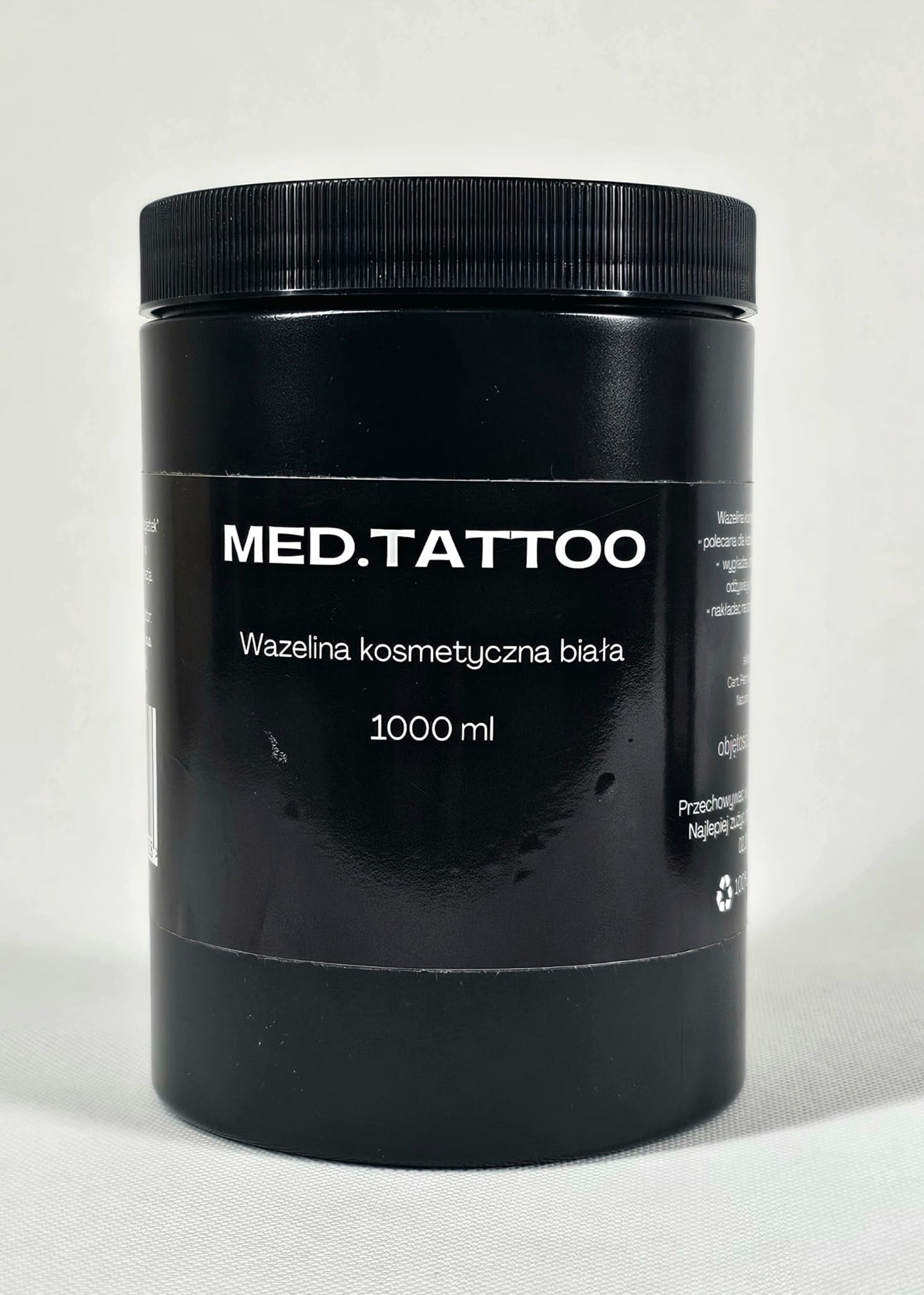 MED.TATTOO WHILE TATTOOING - Vaselina bianca 1000g