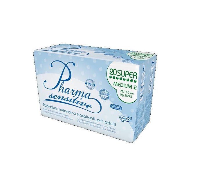 Pannolini PHARMA SENSITIVE Medium Super 15 pz. - immagine 2