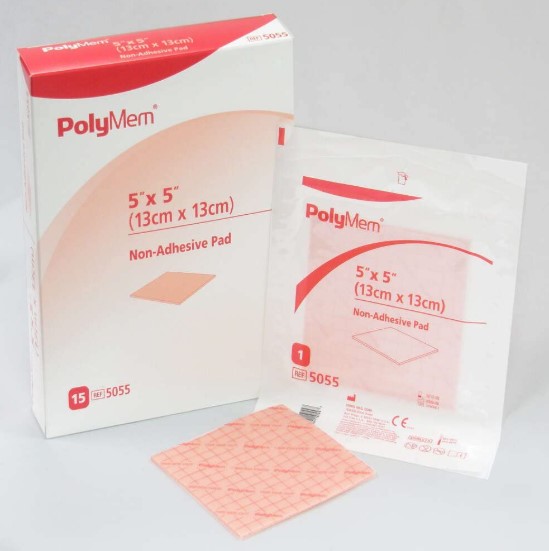 PolyMem 5055 Tampone non adesivo 13x13cm 1pc