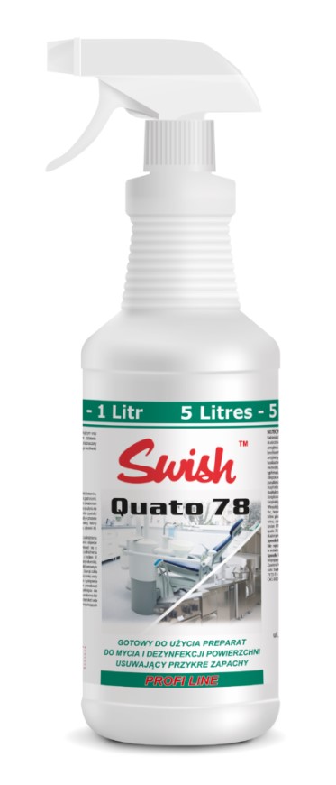 Quato 78 Plus 1L detergente e disinfettante per superfici