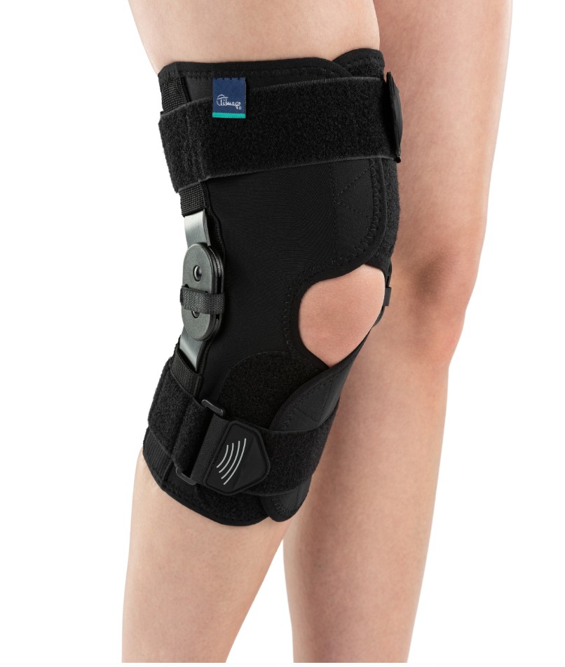 Stabilizzatore di ginocchio con stecche aperto XXXL - modello 504