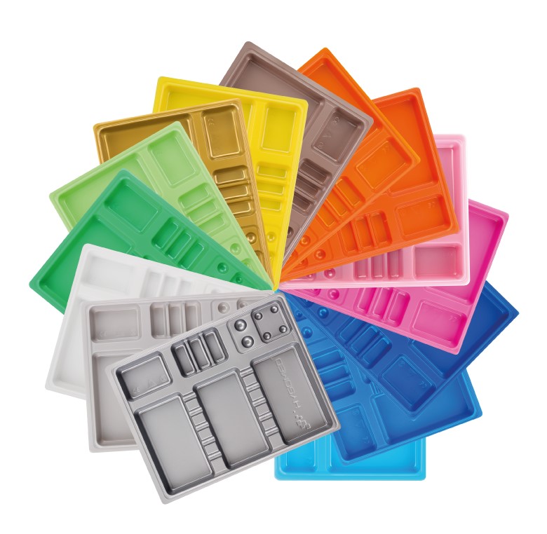 Vassoi dentali j.u. mint 100pz