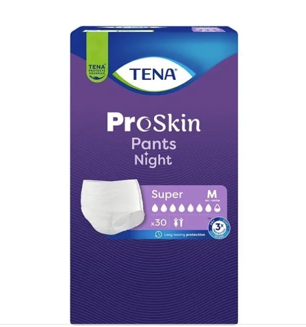 TENA Pants ProSkin Super Night M 30 pezzi