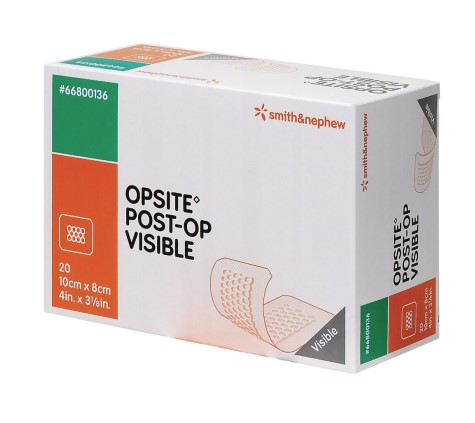 Opsite Post-Op Visible 8* 10cm 1pc Medicazione con pellicola post-operatoria