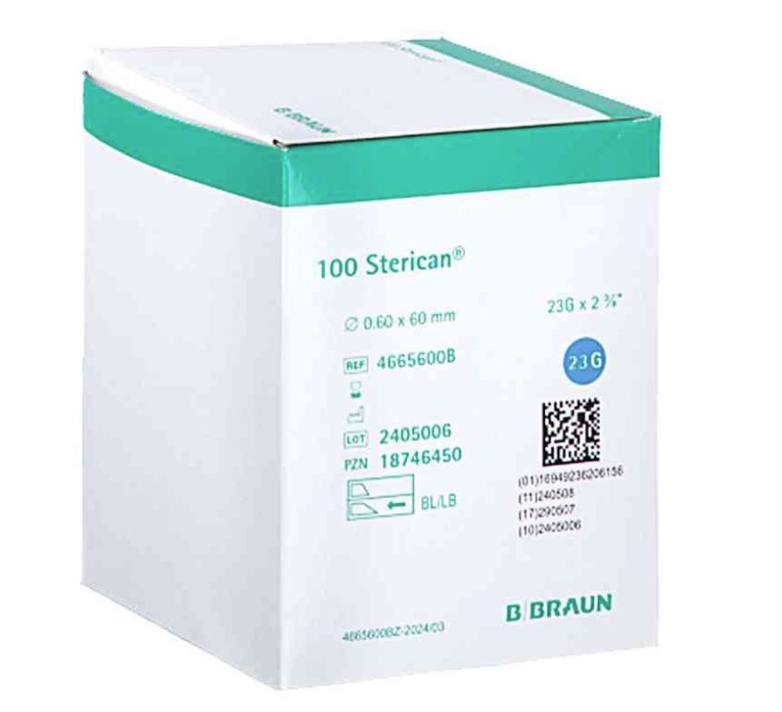 Ago Sterican Sterican G23 06* 60mm 100pz REF 4665600B