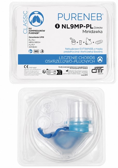 NL9MP-PL kit di nebulizzazione per bambini