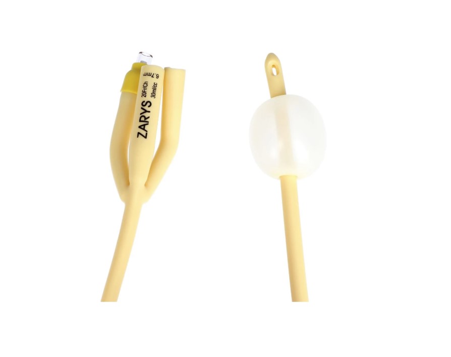 Catetere Foley misura CH20 30ml a tre vie siliconato 1pc