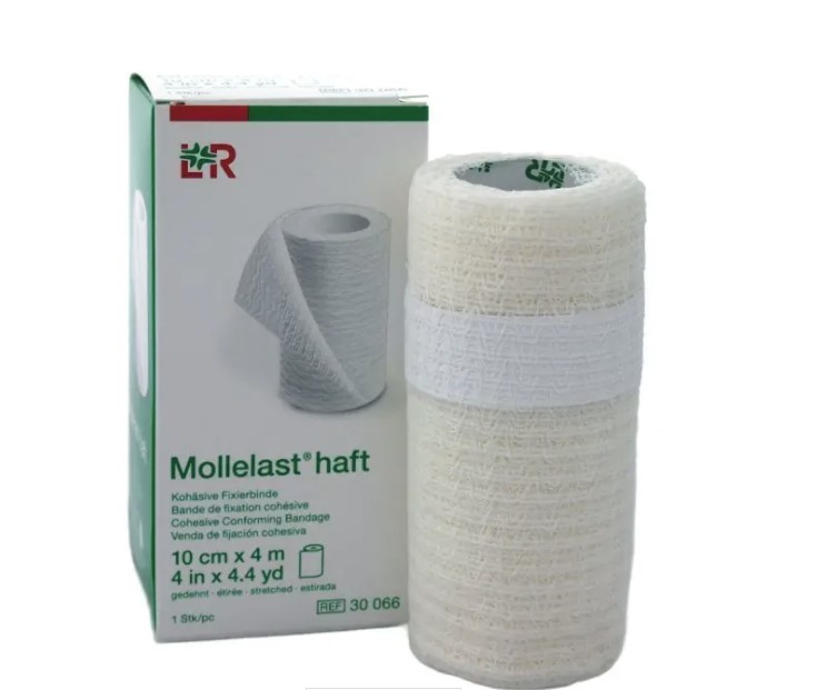 Mollelast ricamo 10 cm x 4 m 1pc benda coesiva di supporto