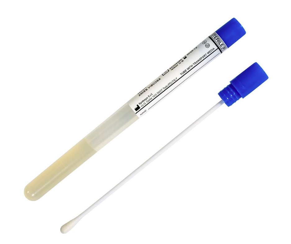 Confezione di tamponi AMIES sterili 1 pz.