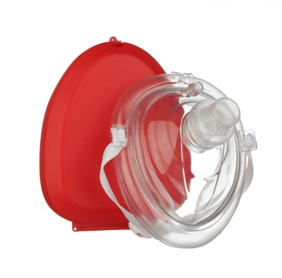 Maschera per la respirazione artificiale - POCKET MASK CPR