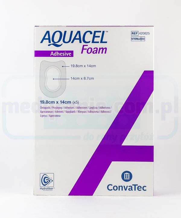 Aquacel Schiuma Adesiva 19,8*14cm medicazione multistrato in schiuma 1pc