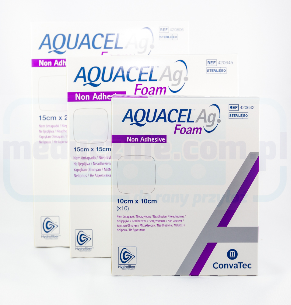 Aquacel Foam Ag Non Adesivo 15*20cm medicazione in schiuma multistrato 1pc - immagine 2