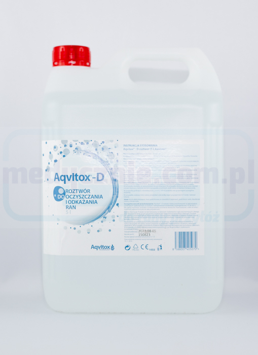 Aqvitox 5L per la pulizia e la disinfezione delle ferite
