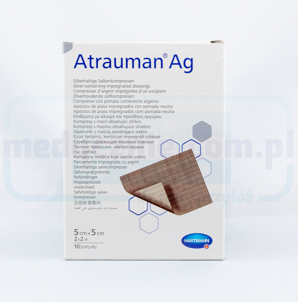 Atrauman Ag 5*5cm 1pc