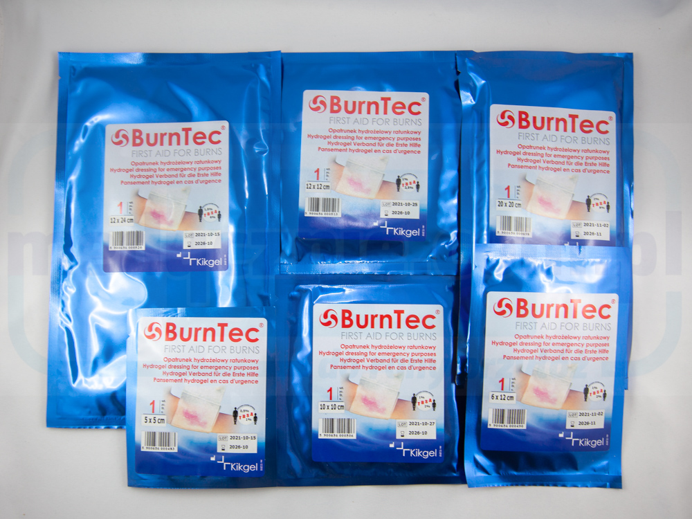 Medicazione idrogel BurnTec 10x10cm 1pc