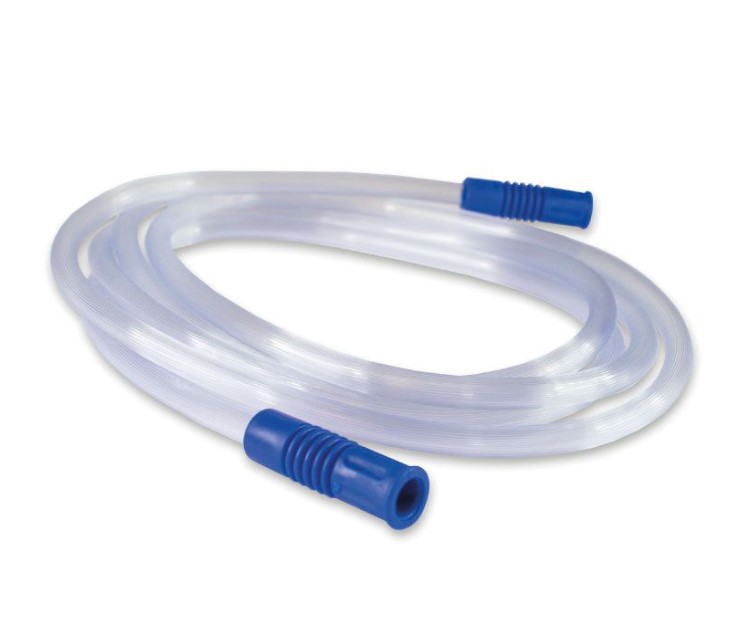 Tubo di collegamento per l'aspirazione CH 24 210cm 1pc imbuto