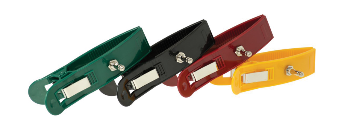 Elettrodi per ECG a pinza 4 pz. per adulti con clip in metallo