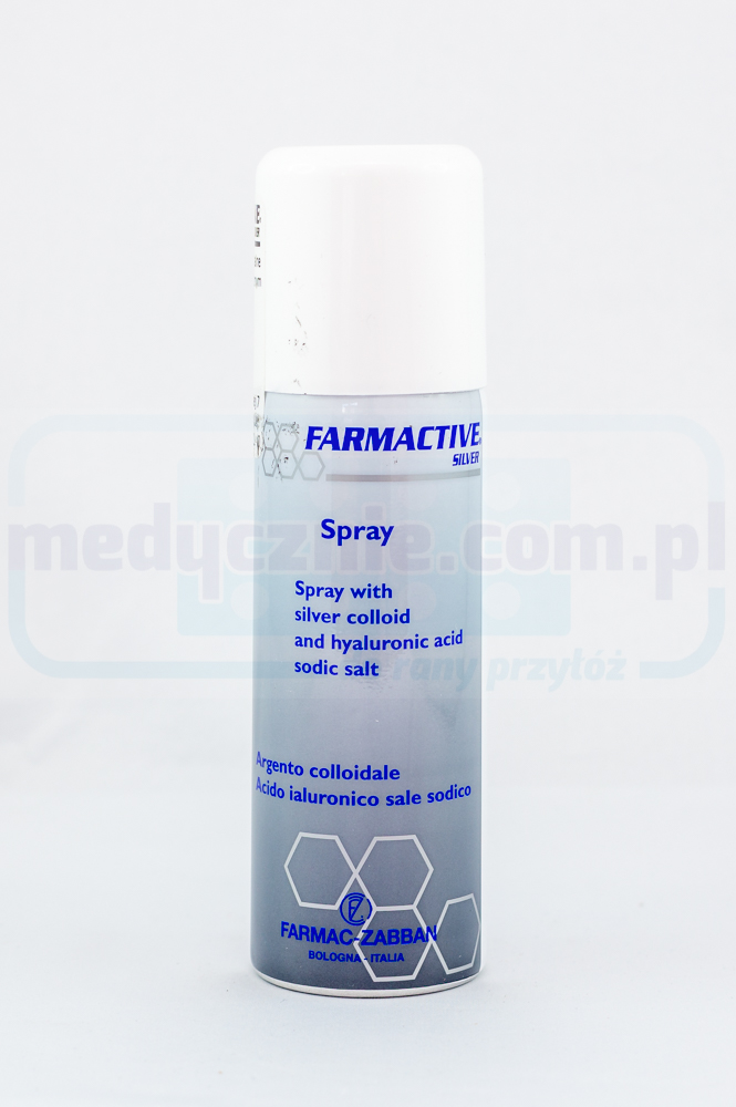 Farmactive Silver Spray 125ml preparazione delle ferite con argento