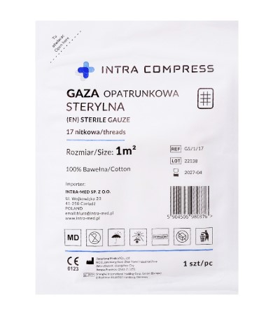 Garza sterile 17N - 1m2 1 pz. - immagine 2