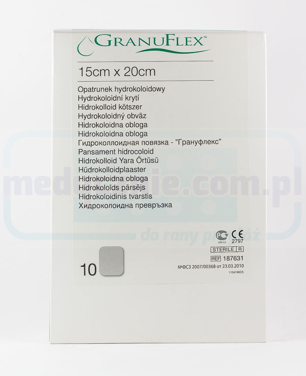 Medicazione idrocolloide Granuflex 15*20cm 1pc