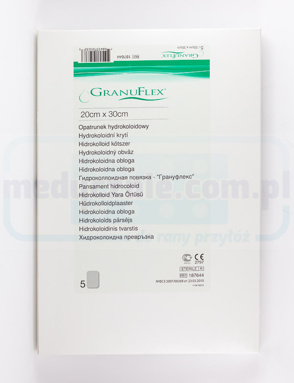 Medicazione idrocolloide Granuflex 20*30cm 1pc