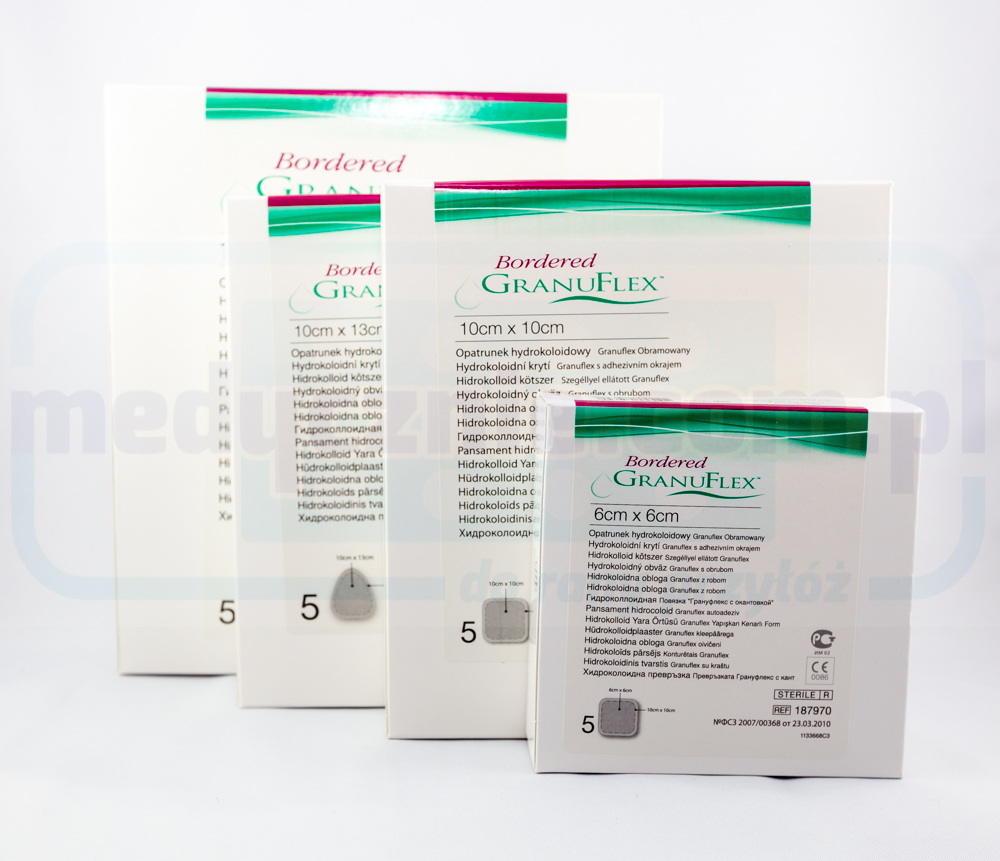 Granuflex bordato 6*6cm 1pc