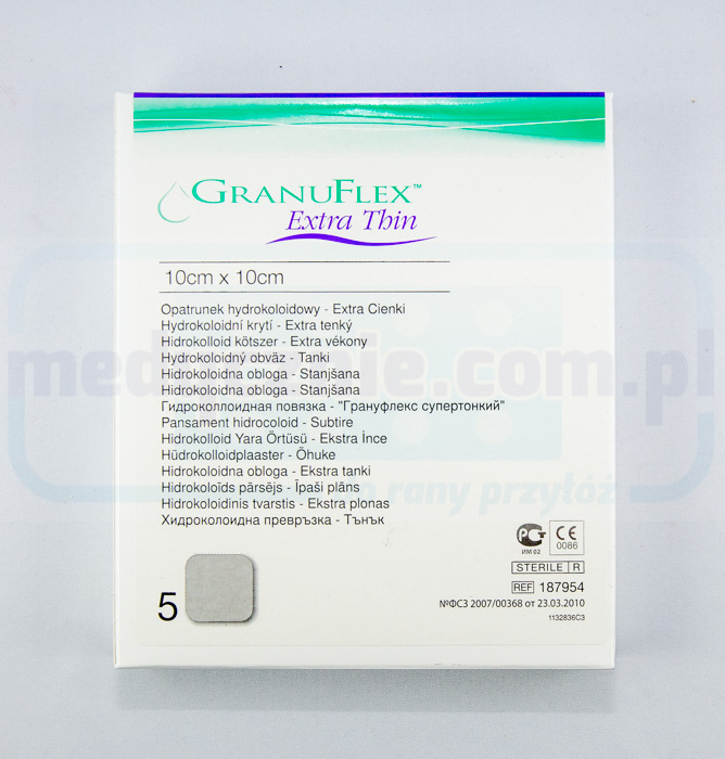 Medicazione idrocolloide Granuflex Extra Thin 10*10cm 1pc
