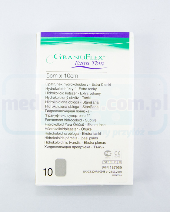 Medicazione idrocolloidale Granuflex Extra Thin 5*10cm 1pc