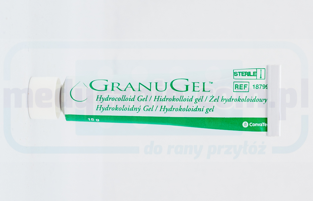 Granugel 15 g gel idrocolloide per ferite profonde - immagine 2