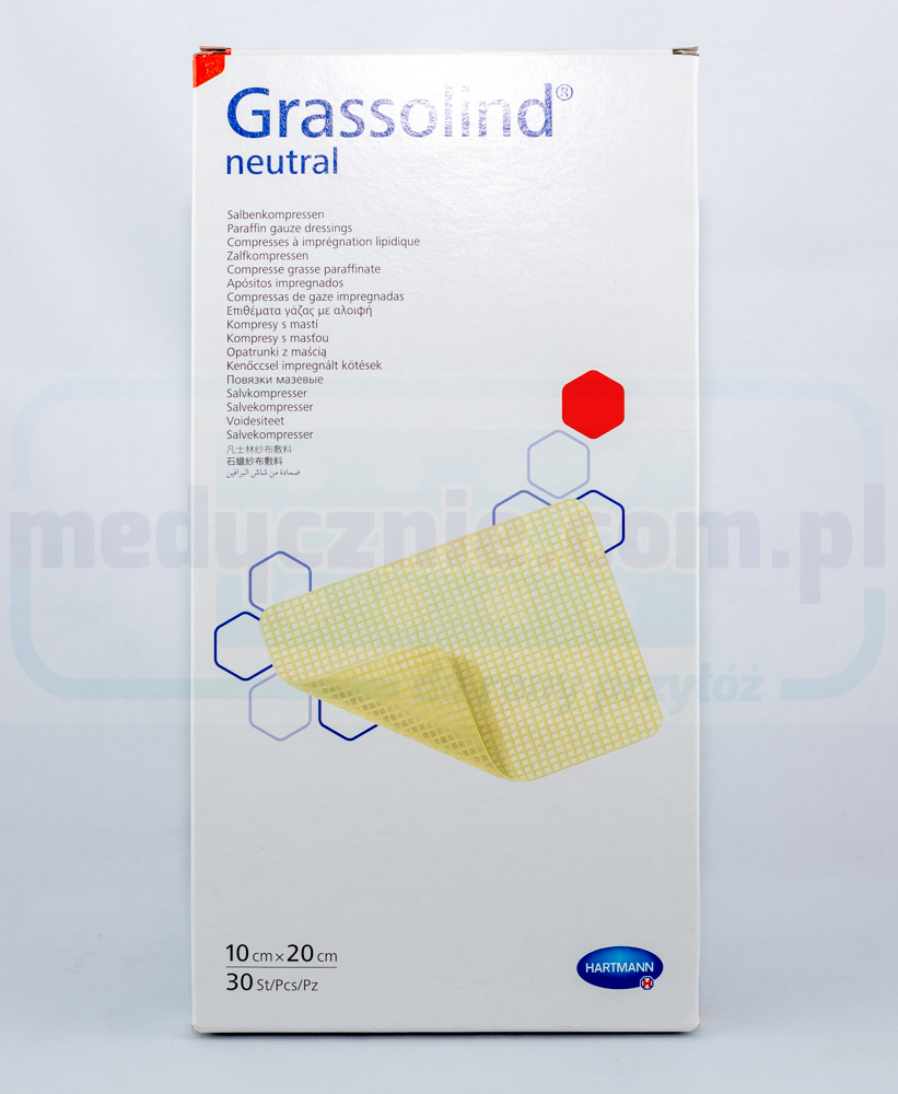Grassolind 10*20cm medicazione per ustioni 1pc