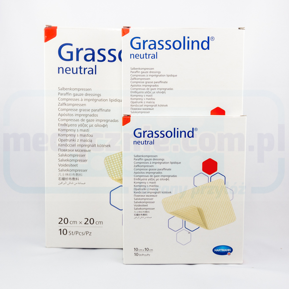 Grassolind 20*20cm medicazione per ustioni 1pc - immagine 2