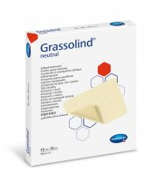 Grassolind 5*5cm medicazione per ustioni 1pc