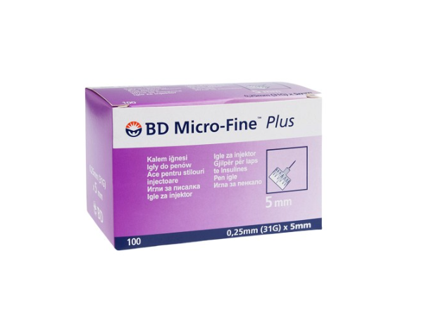 Ago a penna MICRO - FINE BD 31G 0,25x5mm 100 pz.