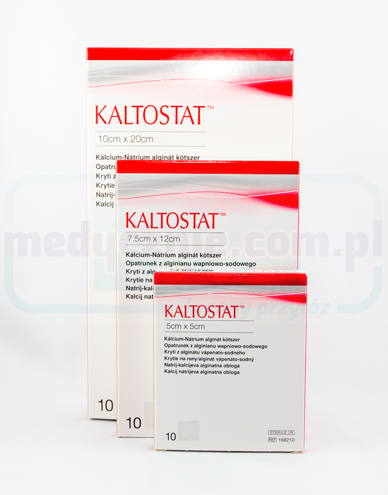 Caltostat 7,5*12cm medicazione in alginato per ferite croniche 1pc
