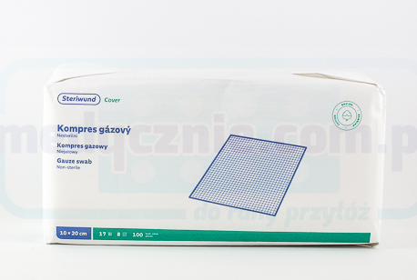 Compressa di gas non sterile 10*20cm 100pcs 17N 8W