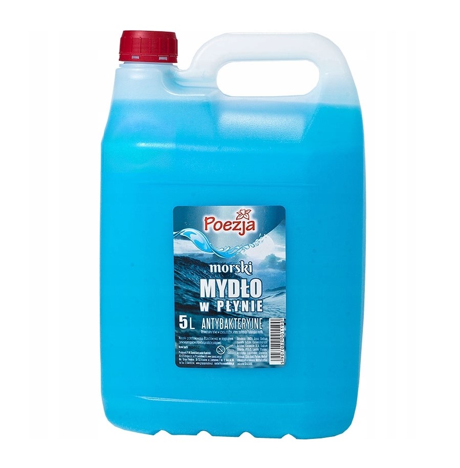 5L Sapone liquido antibatterico con fragranza marina