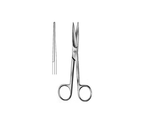 Forbici chirurgiche 14,5 cm O/O dritte