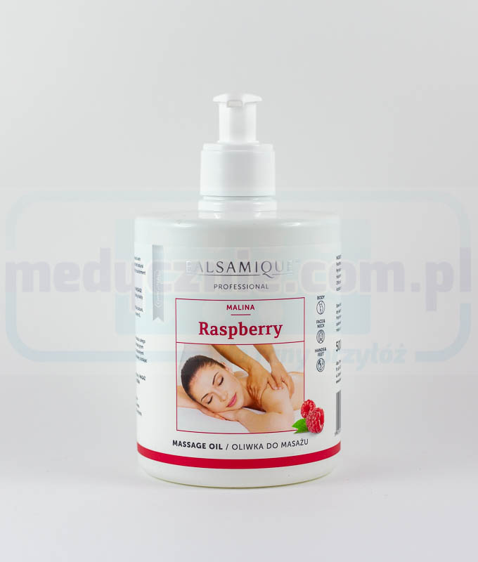 Olio da massaggio al lampone 500ml BALSAMIQUE