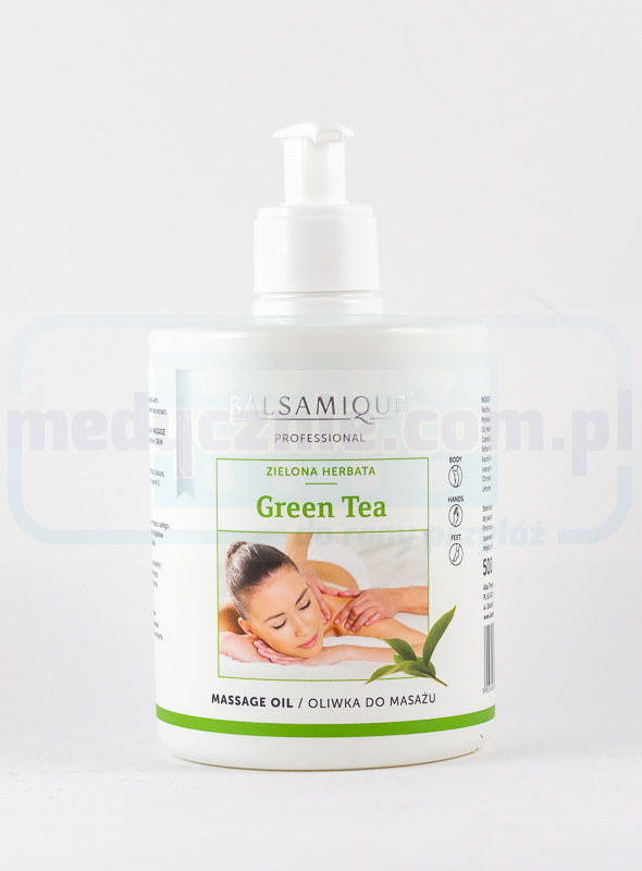 Olio da massaggio al tè verde 500ml BALSAMIQUE