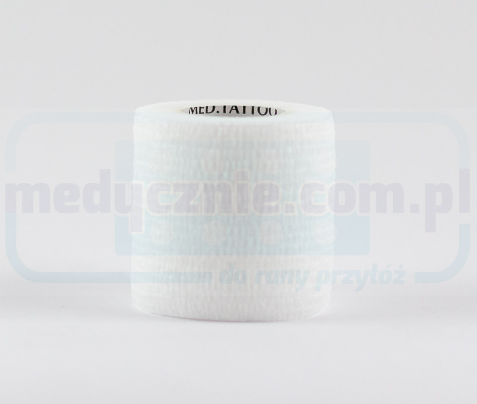 Banda adesiva 5cm*4,5m 1pc elastico bianco, autoadesivo